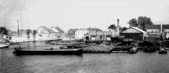 De nieuwe werf in Zaandam omstreeks 1936