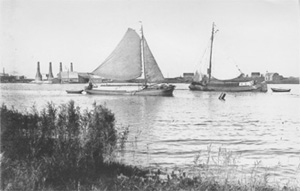 Zaankanters en het water