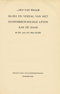 economisch-sociale leven aan de Zaan economisch-sociale leven aan de Zaan