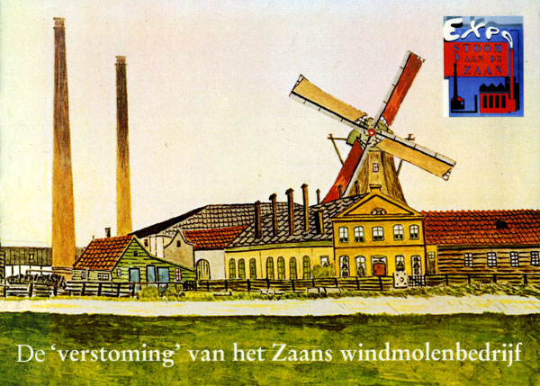 De verstoming van het Zaans windmolenbedrijf