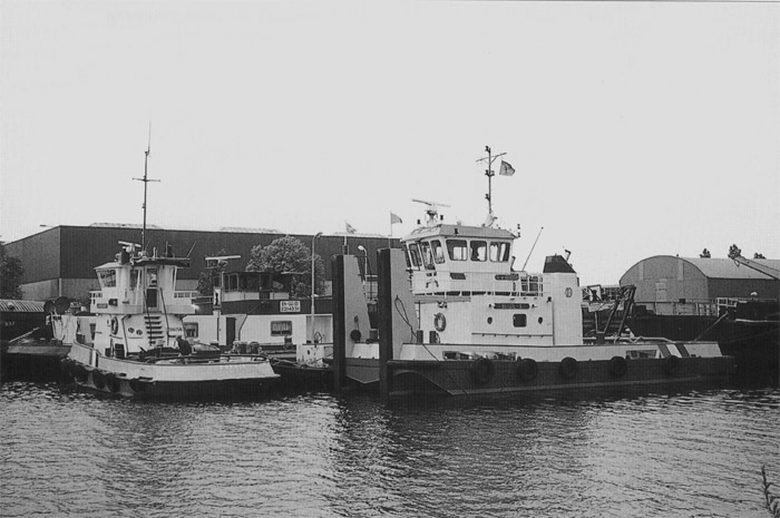 De 'Van Doorn Terminal' in Zaandam 