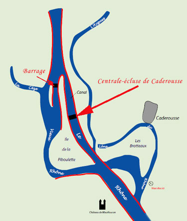 Écluse de Caderousse