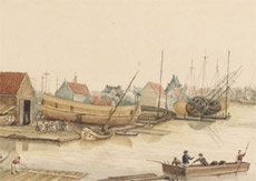 Scheepswerven langs de Zaan