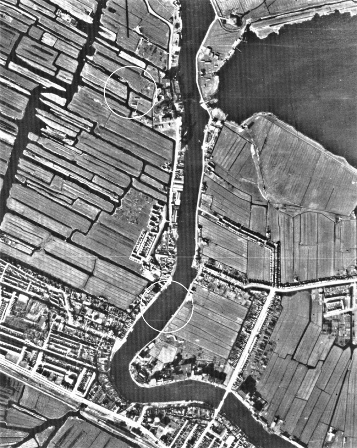 Luchtfoto 1945