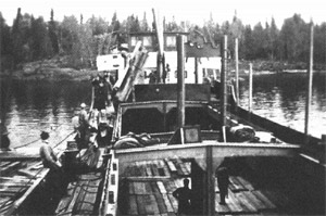 Beladen kustvaarder