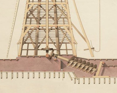 molen met vijzel