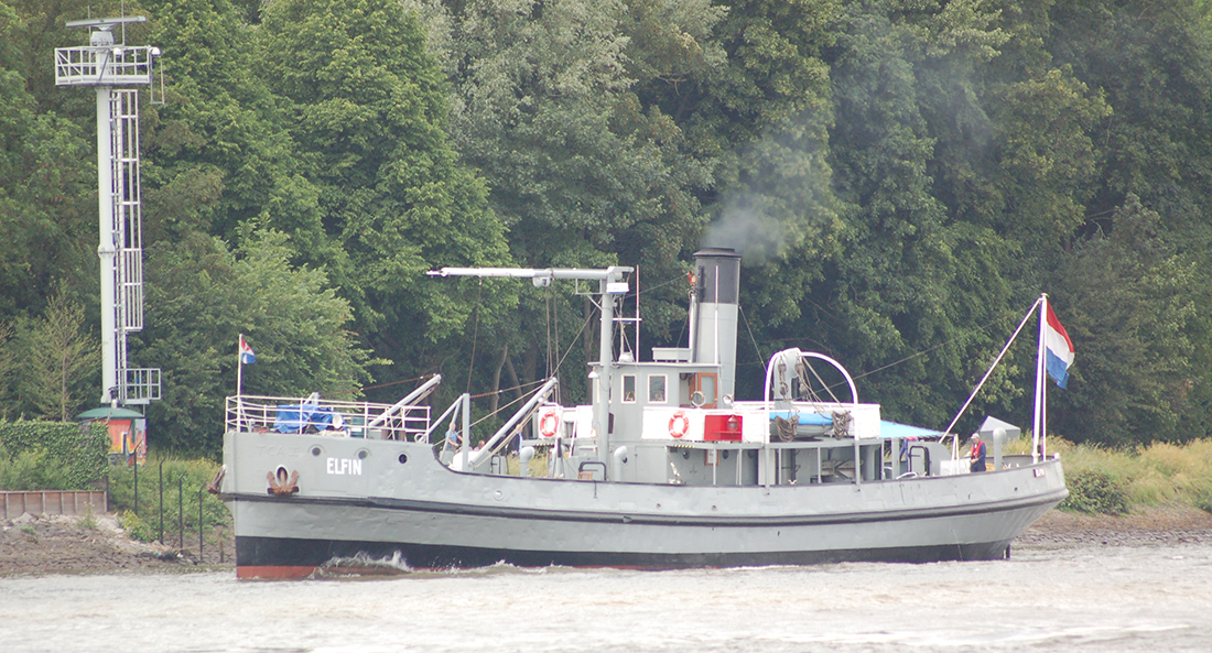 HMS Elfin op de Noord