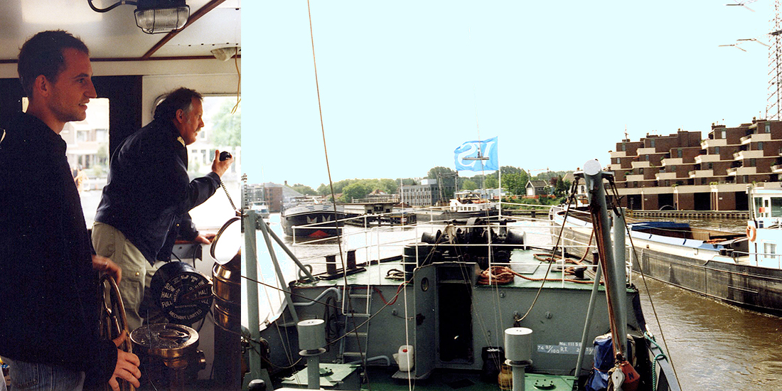 HMS Elfin op de Zaan
