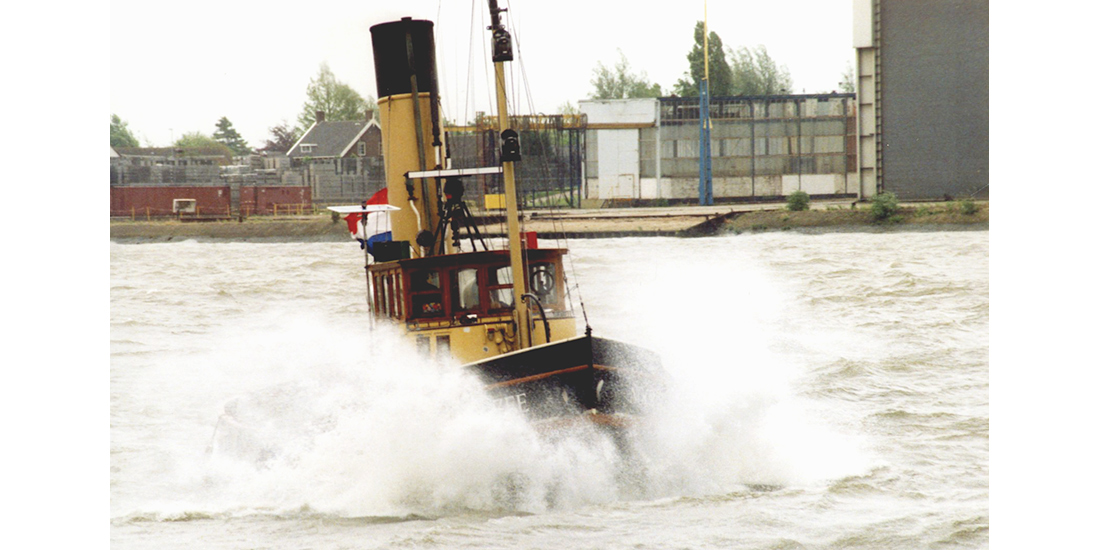 ss Noordzee op de Lek