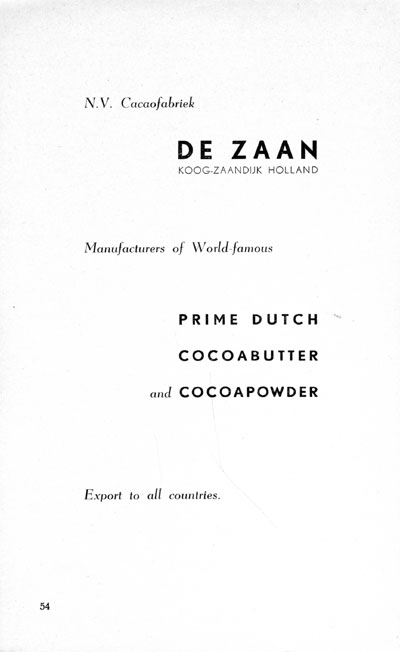 nv Cacaofabriek De Zaan