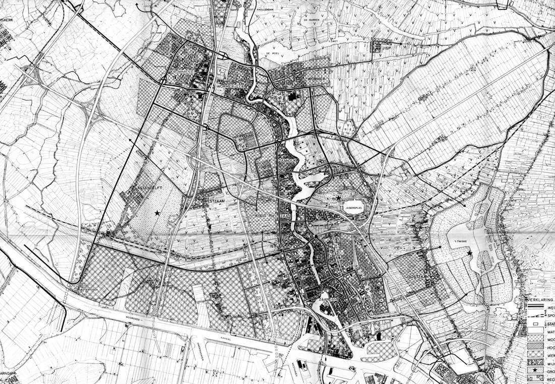 Ontwikkelingsschap Zaanstreek - Voorontwerp Structuurplan - Plankaart