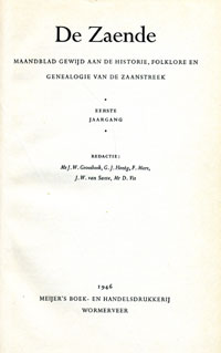 De Zaende De Zaende
